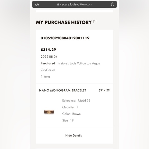 Louis Vuitton Bracelet - Picture 6 of 7